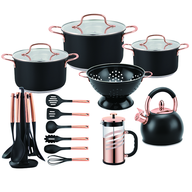 Goldensea New Design Pcs Stainless Steel Cookware Set Kitchenware Set